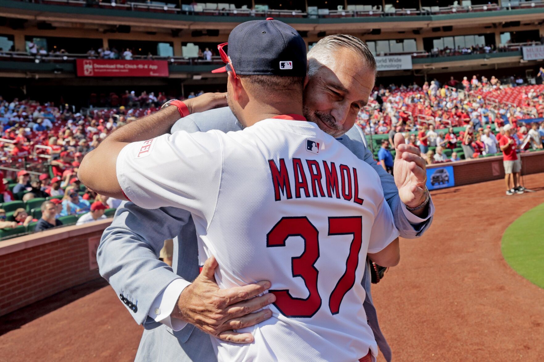 Cardinals host Brewers Sunday